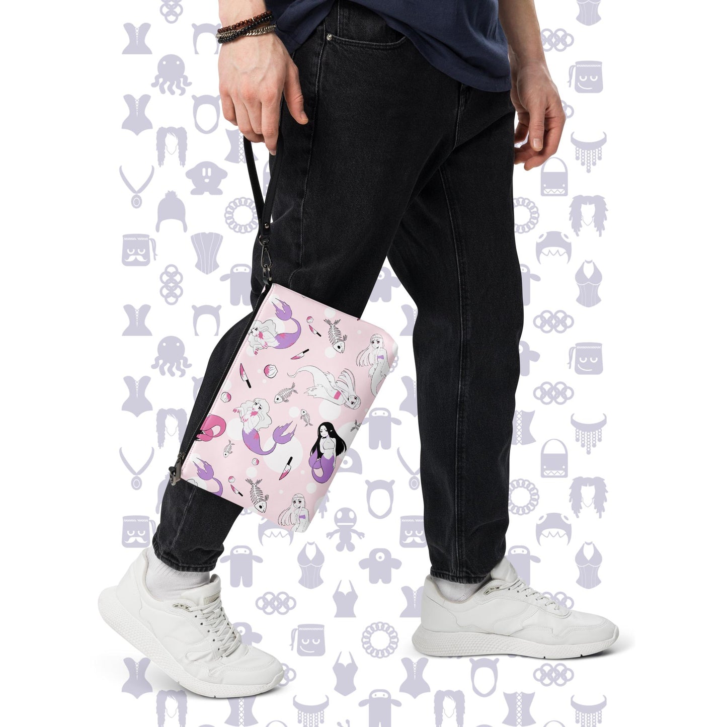 Spooky Mermaid Crossbody Bag