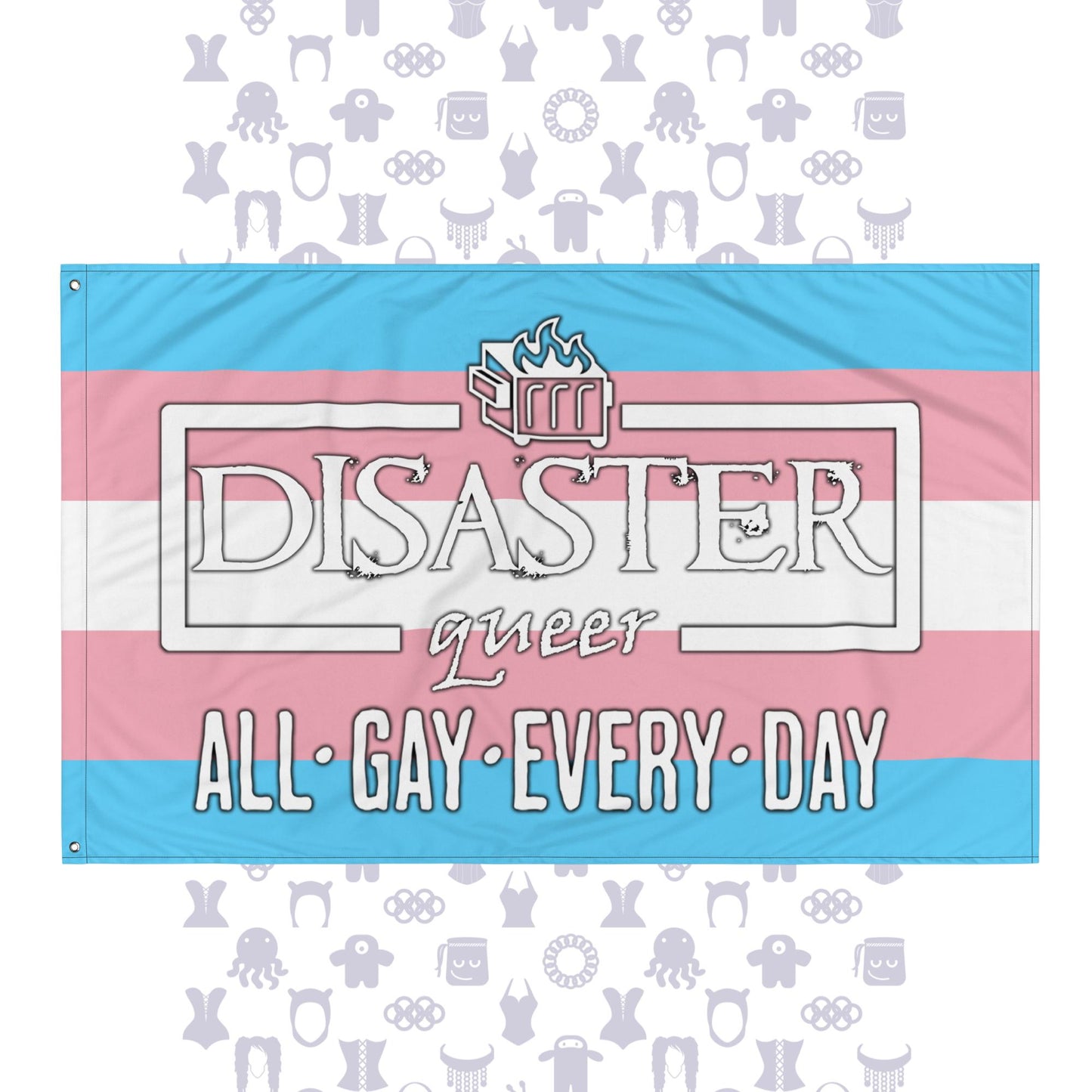 Disaster Queer Trans Pride Flag