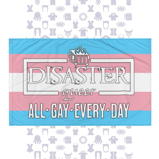 Disaster Queer Trans Pride Flag