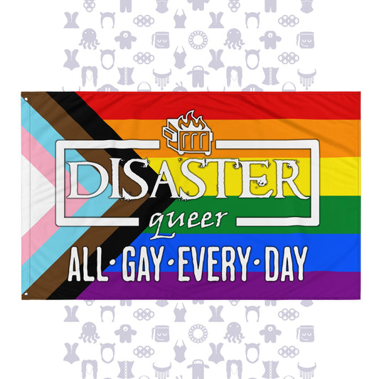 Disaster Queer Progress Pride Flag