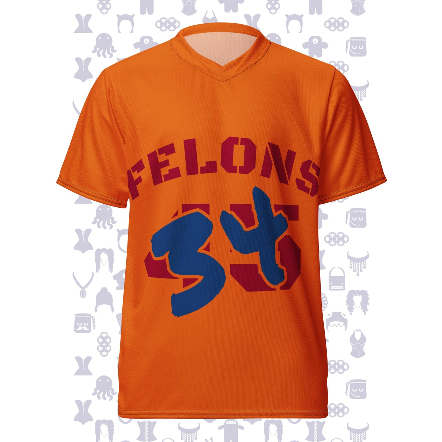 Trump Felon 34 Recycled unisex sports jersey