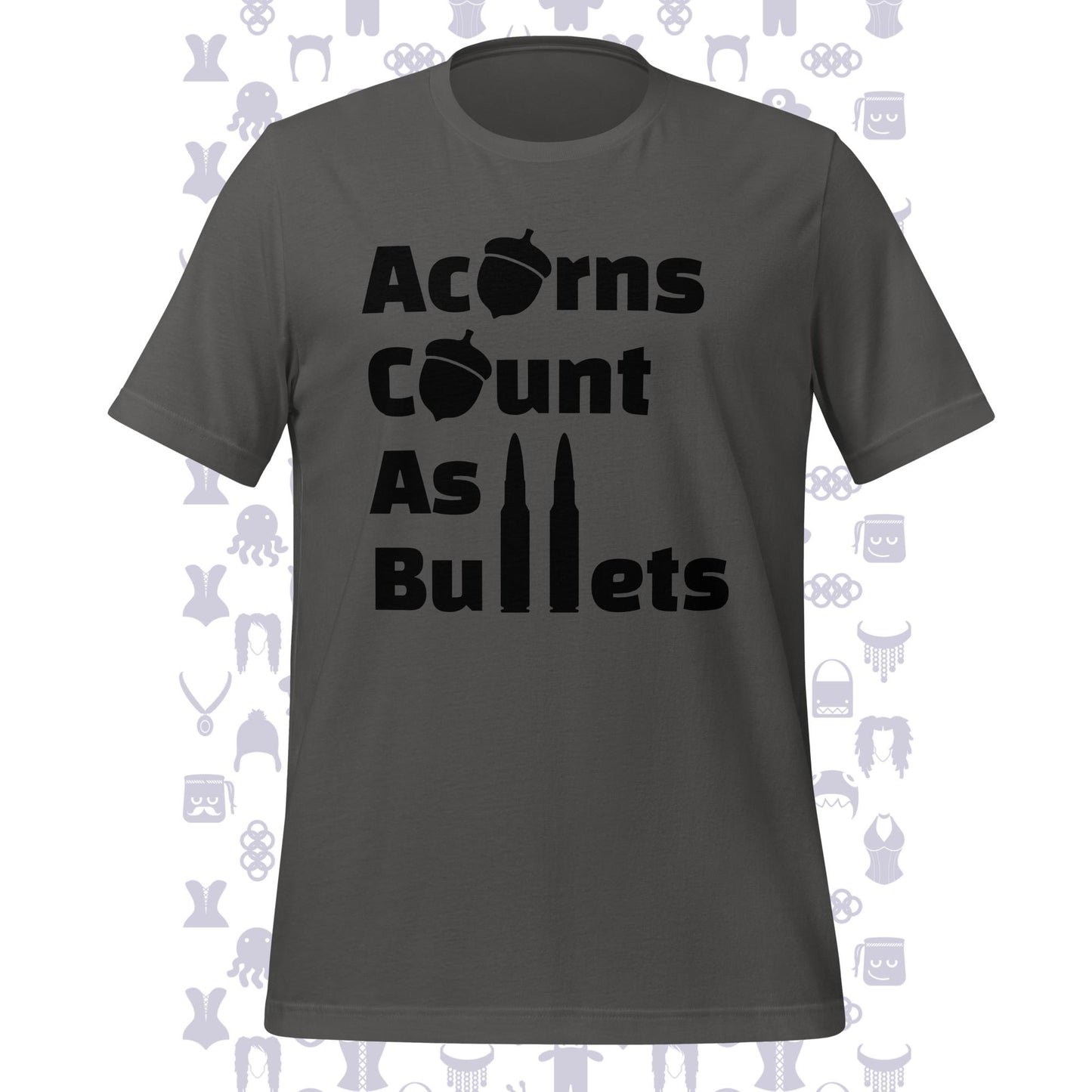 Acorns Count As Bullets ACAB Unisex T-shirt