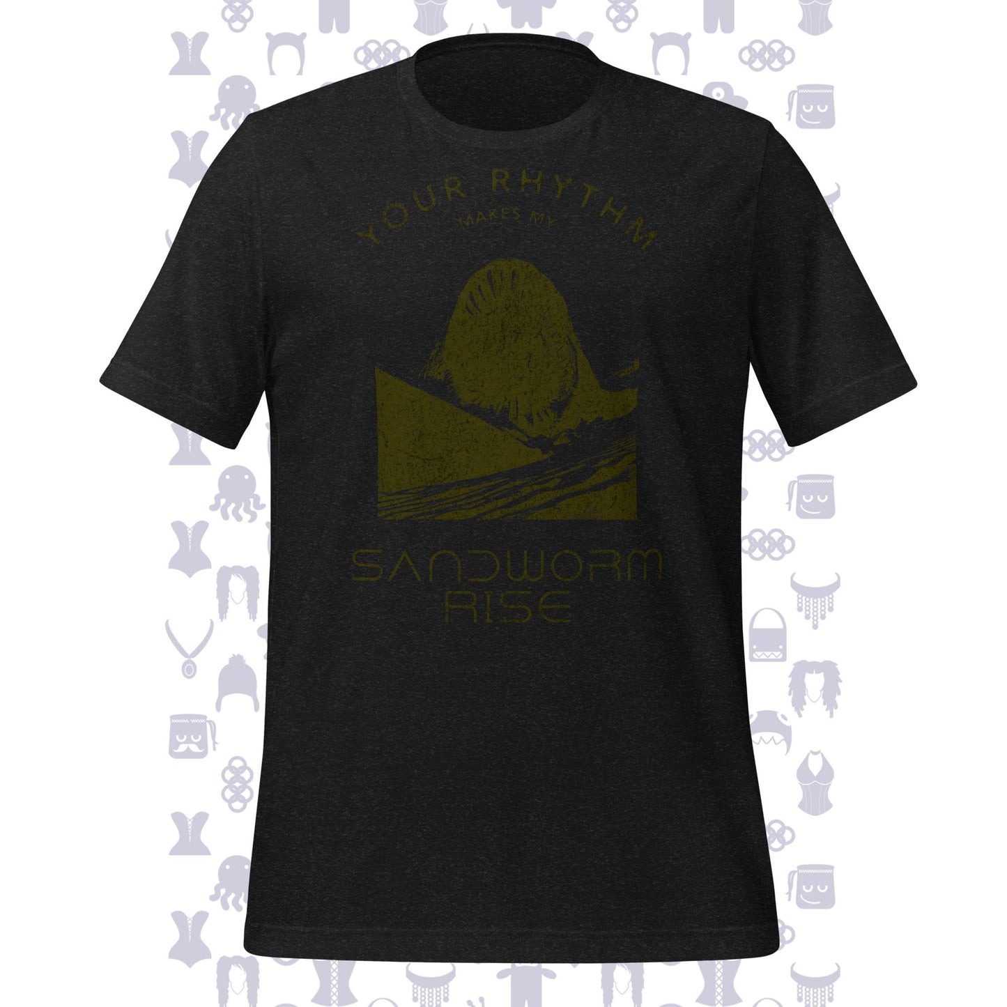 Your Rhythm Makes My Sandworm Rise Vintage Unisex T-shirt
