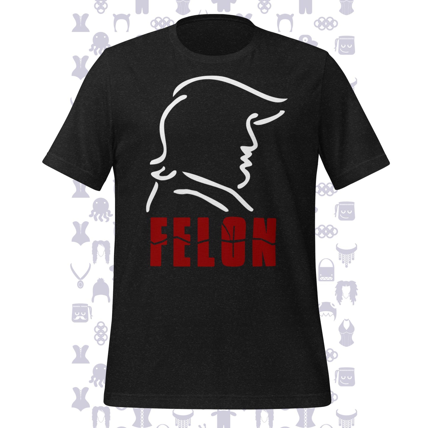 Trump Felon Hitchcock Psycho Unisex t-shirt