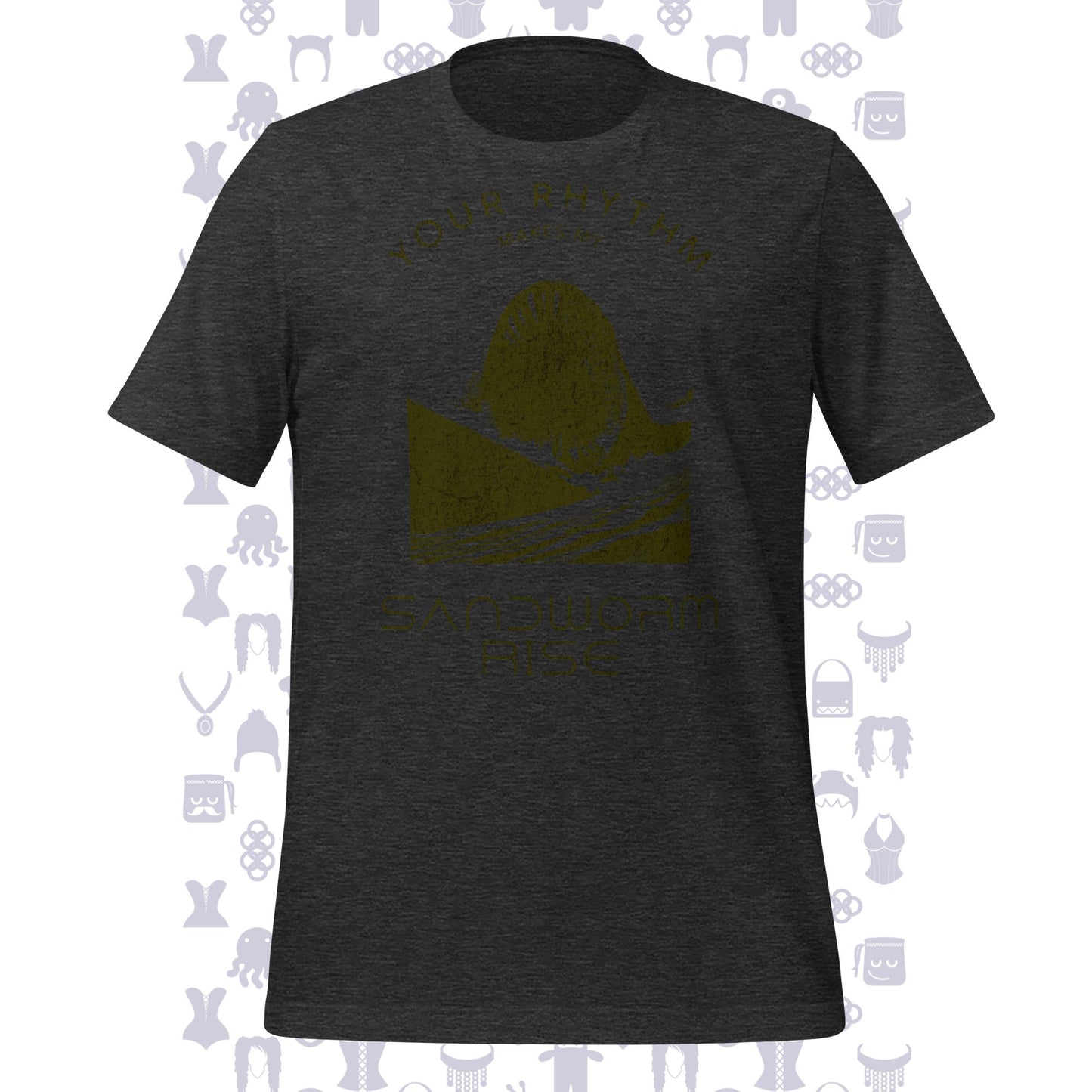 Your Rhythm Makes My Sandworm Rise Vintage Unisex T-shirt