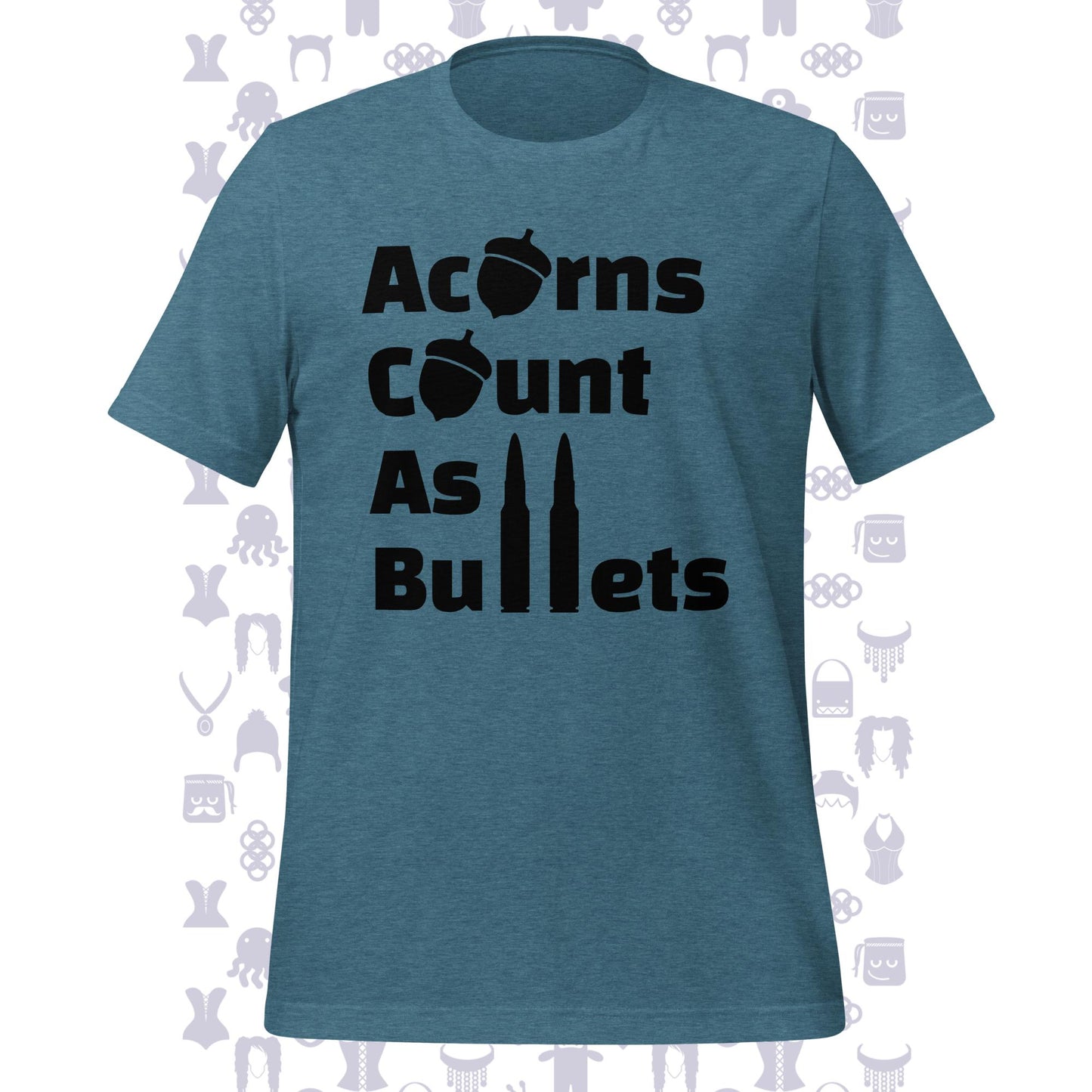 Acorns Count As Bullets ACAB Unisex T-shirt