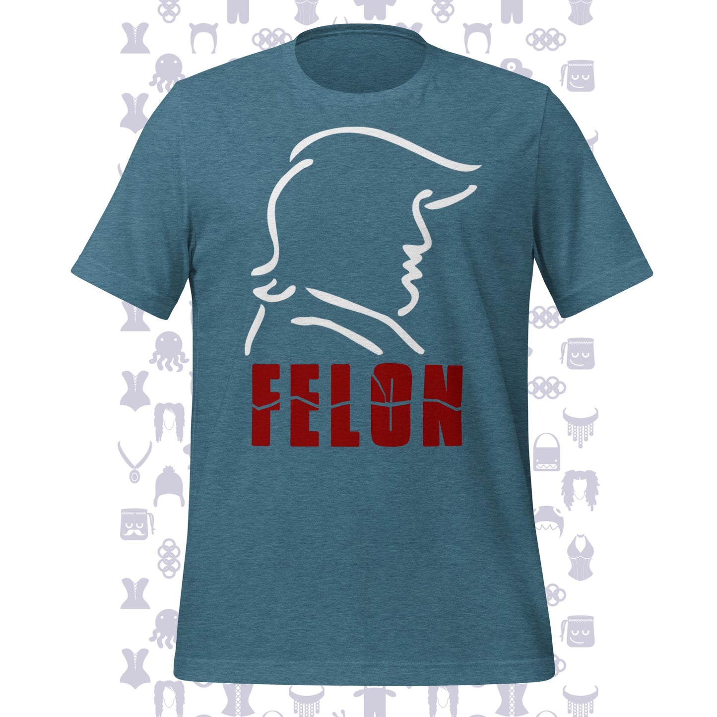 Trump Felon Hitchcock Psycho Unisex t-shirt