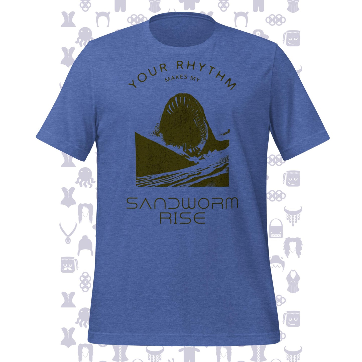Your Rhythm Makes My Sandworm Rise Vintage Unisex T-shirt