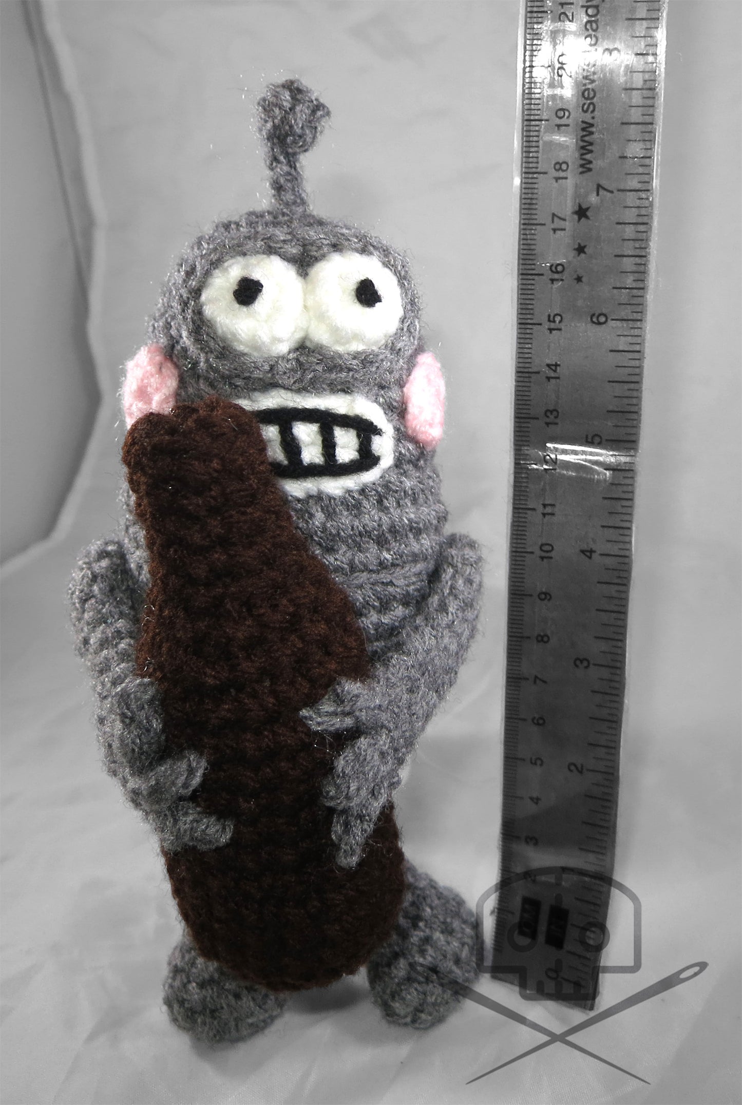 Futurama-Inspired Robot Plush