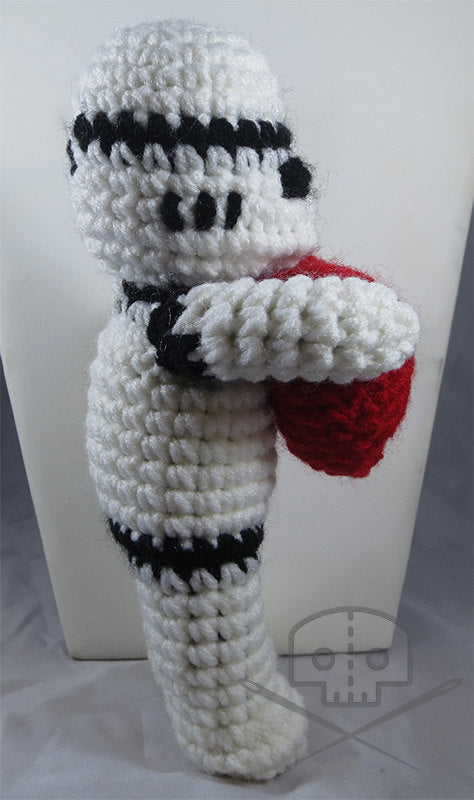 Star Wars-Inspired Trooper Heart Plush Crochet