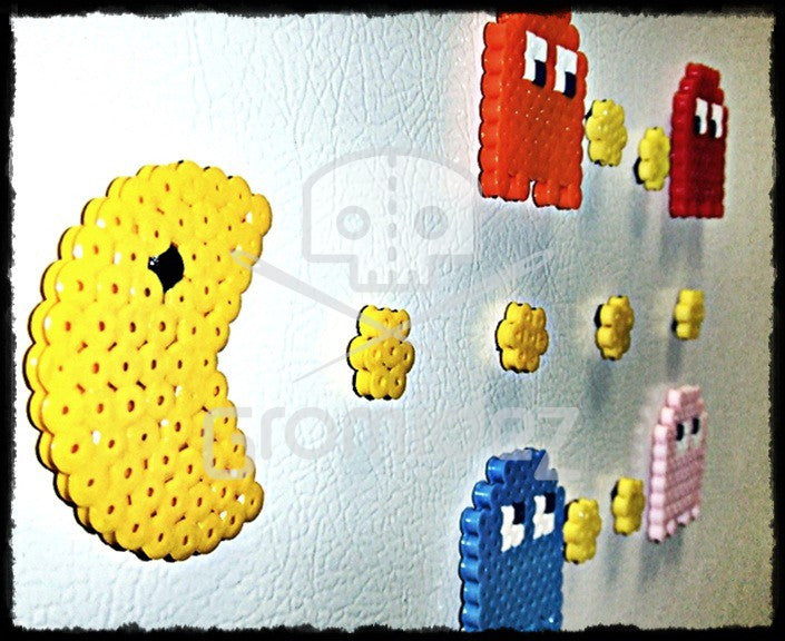 Pacman-Inspired Magnet Set