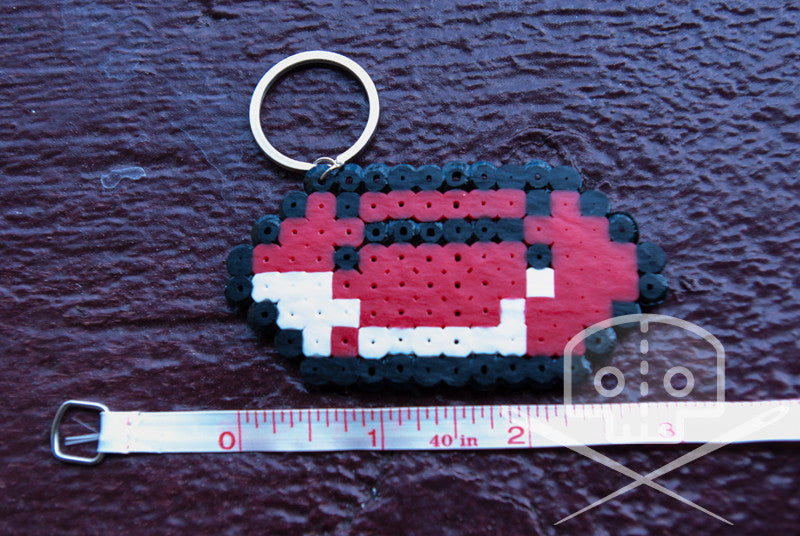 Legend of Zelda-Inspired Rupee Keychain
