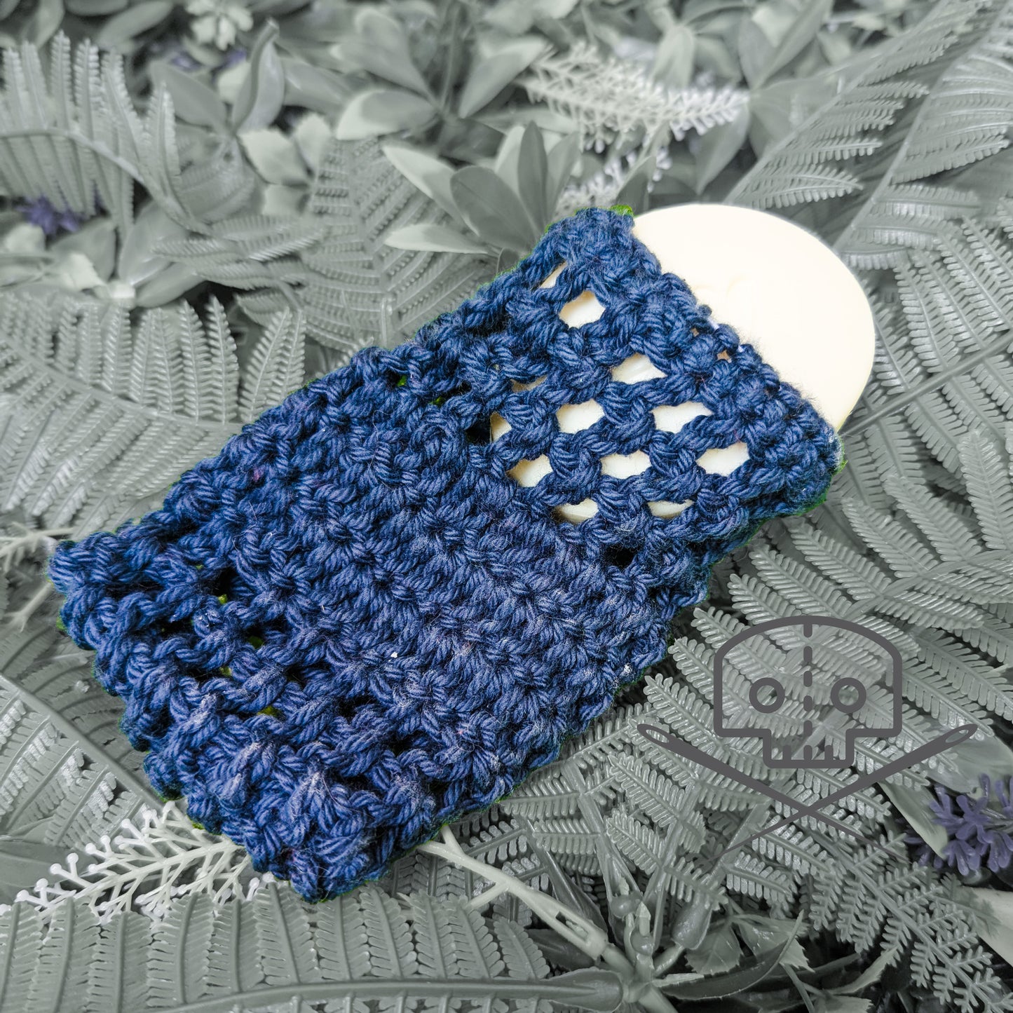 Handmade Cotton Soap Saver Pouch Set of 3 - Washcloth Alternative - Reusable Soap Bag