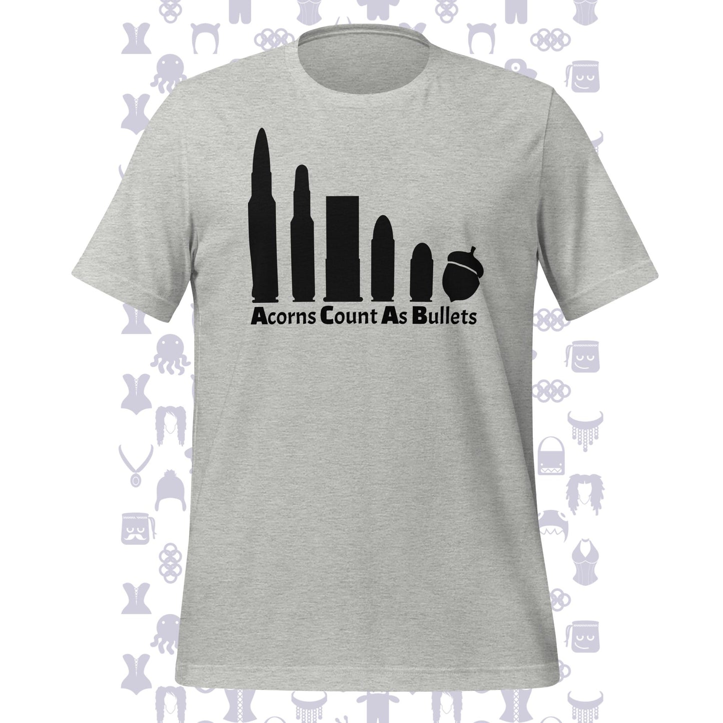 Acorns Count As Bullets ACAB Unisex T-shirt