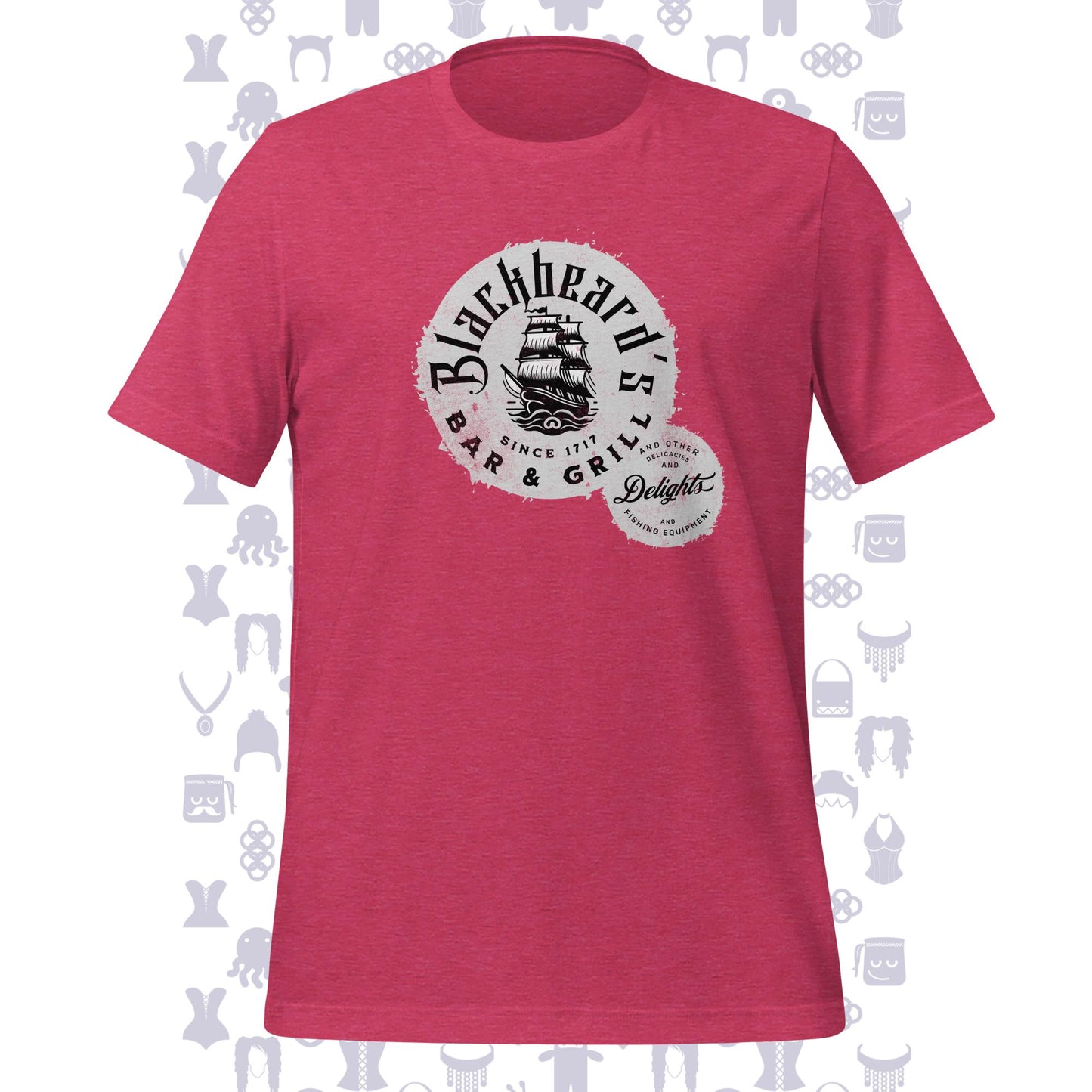 Blackbeard's Bar and Grill Unisex T-shirt