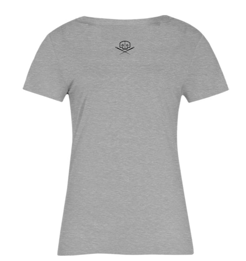 I Put My Eyebrows On For This? Women's V-Neck Tee