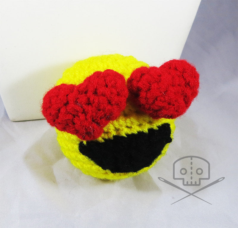 Heart Emoji Plush Crochet