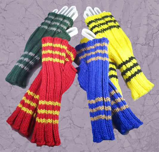 Harry Potter-Inspired House Wrist Warmers Washable