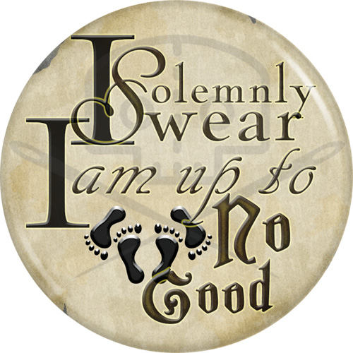 Harry Potter Up To No Good 2.25" Pinback Button