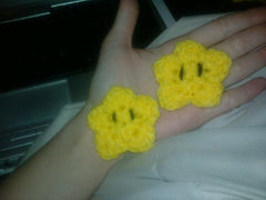 Invincibility Star Hair Clips