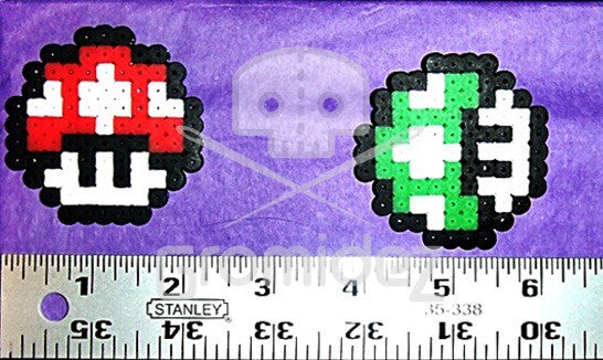 Mario-Inspire Know Your Shrooms Magnet Set