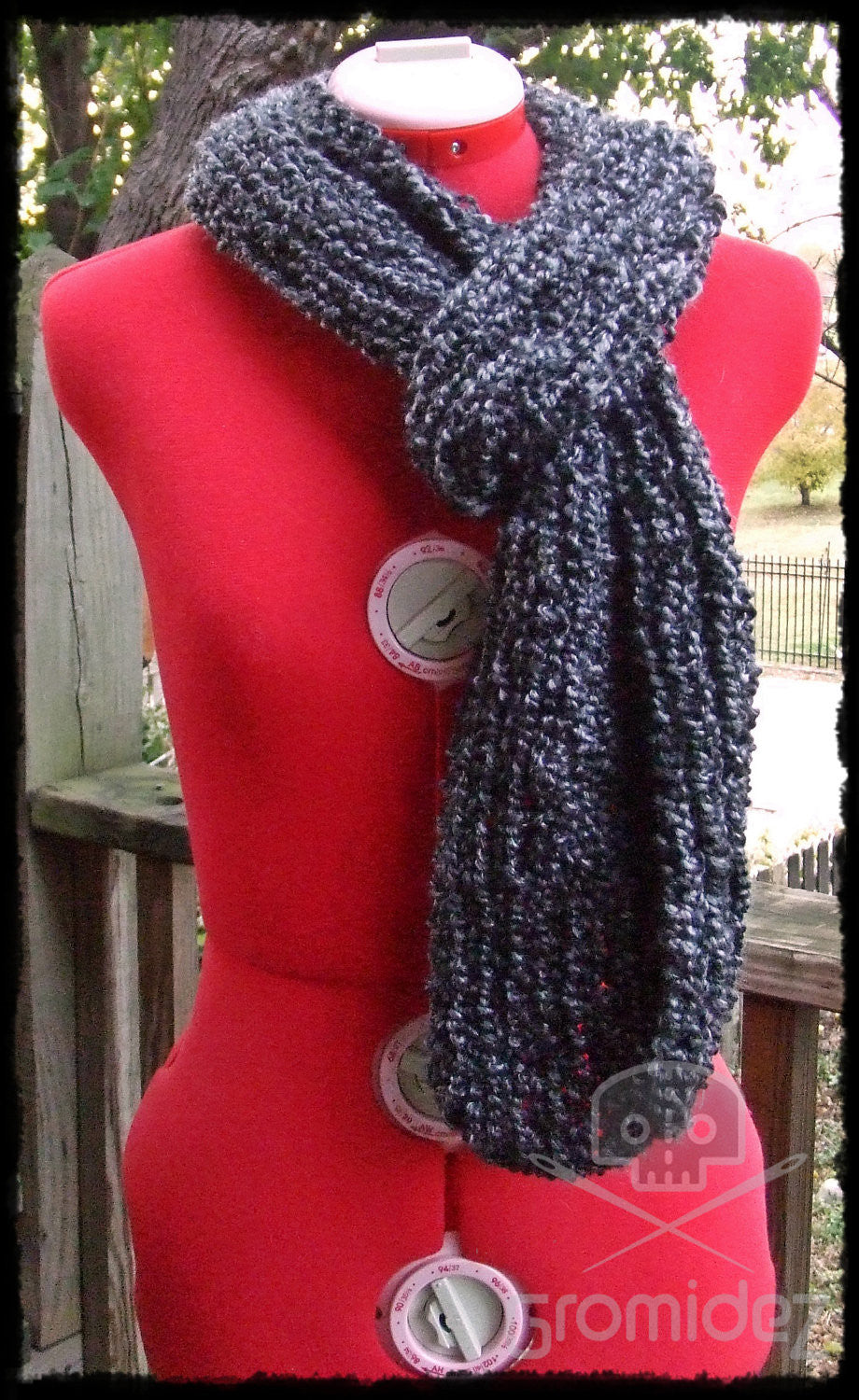 Supersoft Textured Scarf- Thin/Long- CUSTOM