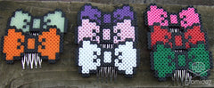 Pixel Bow Tie Hair Comb