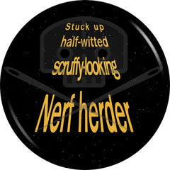 Star Wars-Inspired NERF HERDER button