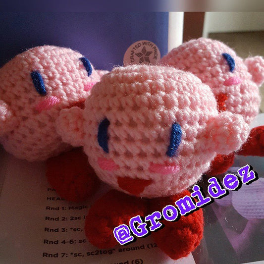 Nintendo-Inspired Pink Puff Plush
