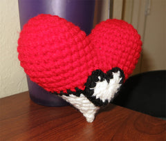Pokémon-Inspired Heart Plush