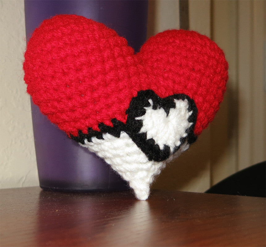 Pokémon-Inspired Heart Plush