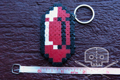 Legend of Zelda-Inspired Rupee Keychain