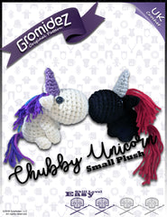 Chubby Unicorn Small Original Design - PATTERN ONLY - UK crochet terms