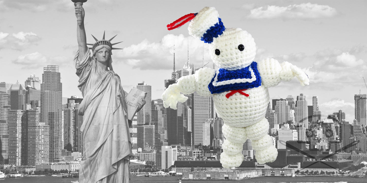 Ghostbusters-Inspired Marshmallow Man Plush