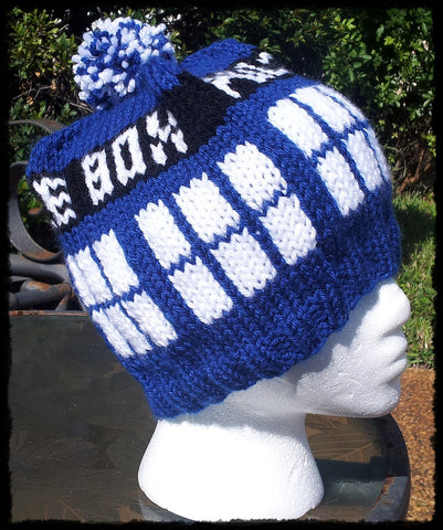 Doctor Who-Inspired Police Box Hat